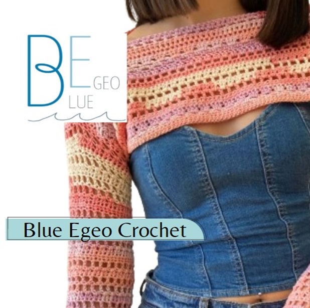 Blue Egeo Crochet